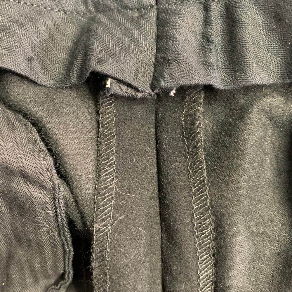 PRADA Size 38 Regular Black Velvet Cotton Blend Notch Lapel Suit - Picture 11 of 13